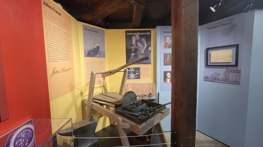 Colonial Blacksmith Forge Model